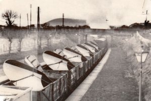 Snowplough Parts on train